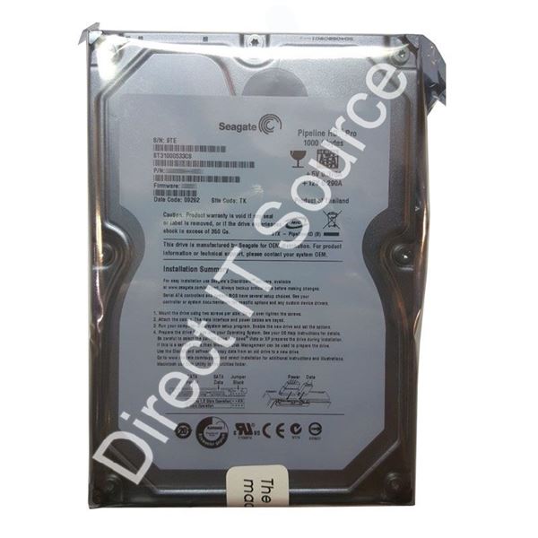 Seagate ST31000533CS - 1TB 7.2K SATA 3.0Gbps 3.5" 32MB Cache Hard Drive