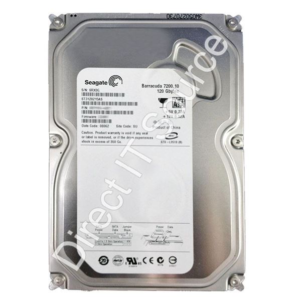 Seagate ST3120215AS - 120GB 7.2K SATA 3.0Gbps 3.5" 2MB Cache Hard Drive