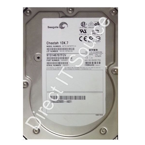 Seagate ST3146707FCV - 146GB 10K 40-PIN Fibre Channel 2.0Gbps 3.5" 8MB Cache Hard Drive