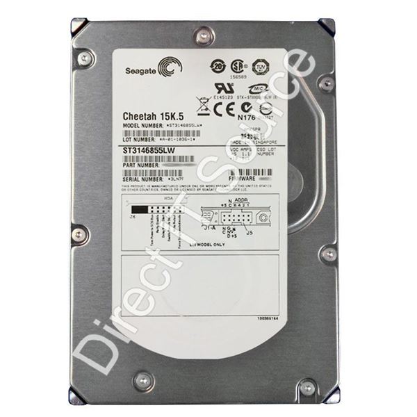 Seagate ST3146855LW - 146.8GB 15K 68-PIN Ultra-320 SCSI 3.5" 16MB Cache Hard Drive