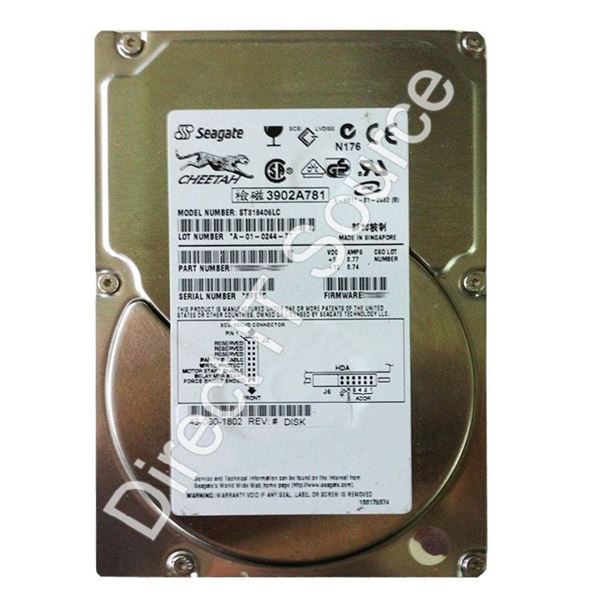 Seagate ST318406LC - 18.35GB 10K 80-PIN Ultra-160 SCSI 3.5" 4MB Cache Hard Drive