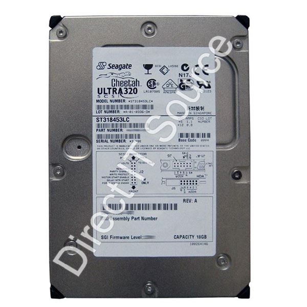 Seagate ST318453LC - 18.4GB 15K 80-PIN Ultra-320 SCSI 3.5" 8MB Cache Hard Drive