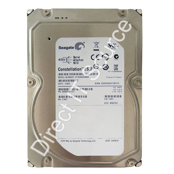 Seagate ST32000645SS - 2TB 7.2K SAS 6.0Gbps 3.5" 64MB Cache Hard Drive
