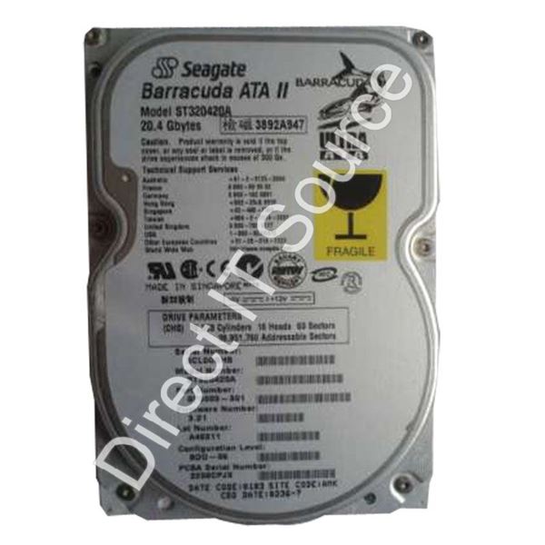 Seagate ST320420A - 20.4GB 7.2K IDE  3.5" 2MB Cache Hard Drive