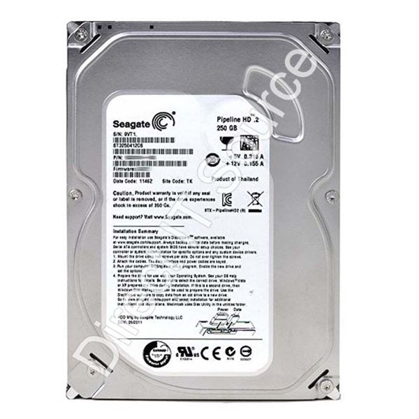 Seagate ST3250412CS - 250GB 5.9K SATA 3.0Gbps 3.5" 16MB Cache Hard Drive