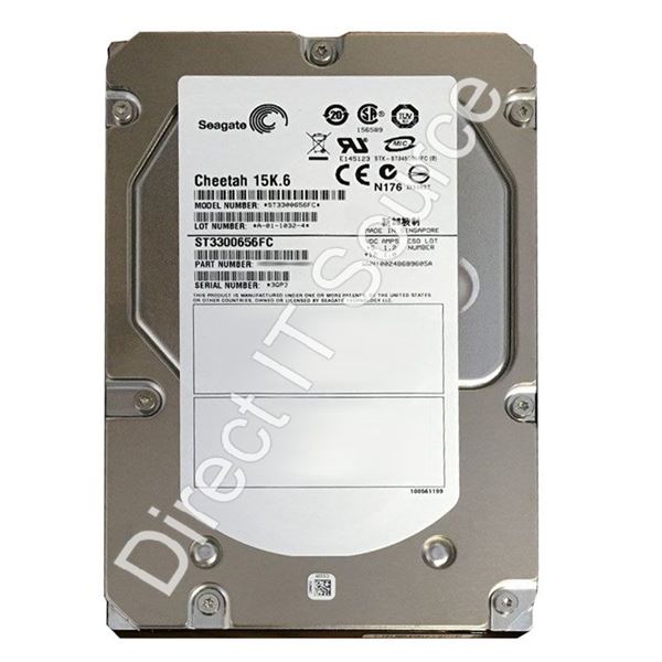 Seagate ST3300656FC - 300GB 15K 40-PIN Fibre Channel 4.0Gbps 3.5" 16MB Cache Hard Drive