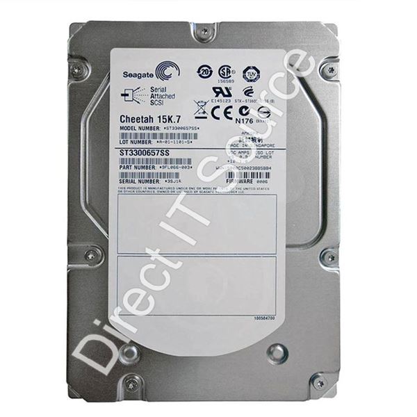 Seagate ST3300657SS - 300GB 15K SAS-2 6.0Gbps 3.5" 16MB Cache Hard Drive