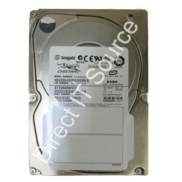 Seagate ST336605FCV - 36.7GB 10K 40-PIN Fibre Channel 2.0Gbps 3.5" 16MB Cache Hard Drive