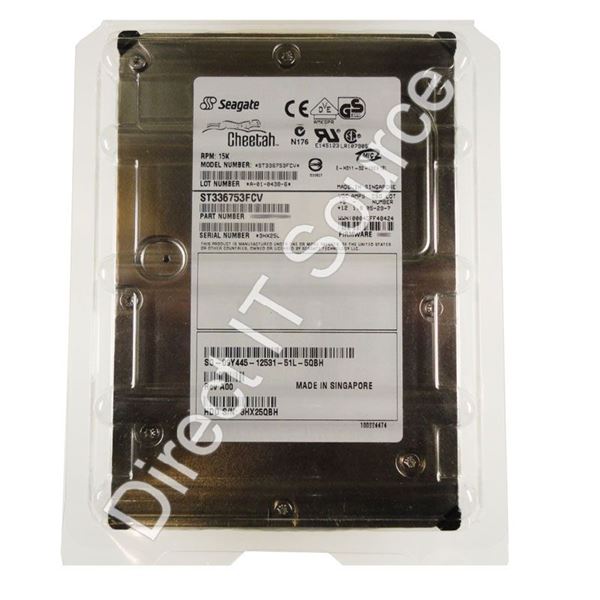 Seagate ST336753FCV - 36GB 15K 40-PIN Fibre Channel 2.0Gbps 3.5" 8MB Cache Hard Drive