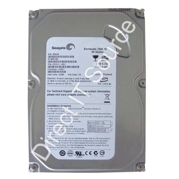 Seagate ST340215A - 40GB 7.2K Ultra-ATA/100 3.5" 2MB Cache Hard Drive