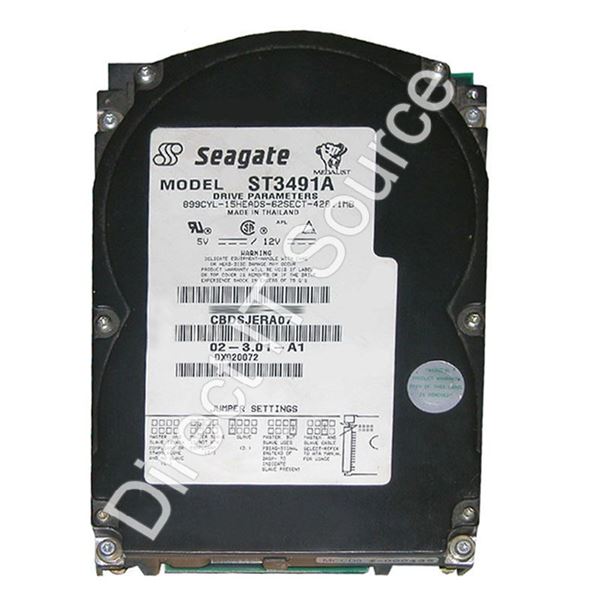 Seagate ST3491A - 428.1MB 3.8K IDE  3.5" 120KB Cache Hard Drive