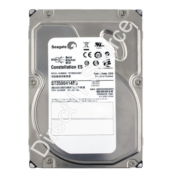 Seagate ST3500414SS - 500GB 7.2K SAS 6.0Gbps 3.5" 16MB Cache Hard Drive