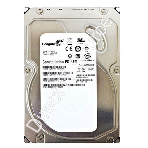 Seagate ST3500415SS - 500GB 7.2K SAS-2 6.0Gbps 3.5" 16MB Cache Hard Drive