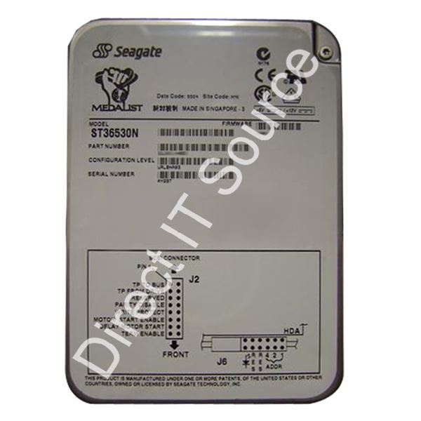 Seagate ST36530N - 6.5GB 7.2K 50-PIN Ultra SCSI 3.5" 512KB Cache Hard Drive