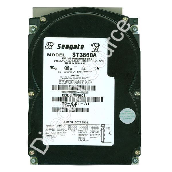 Seagate ST3660A - 545.5MB 3.8K IDE  3.5" 120KB Cache Hard Drive