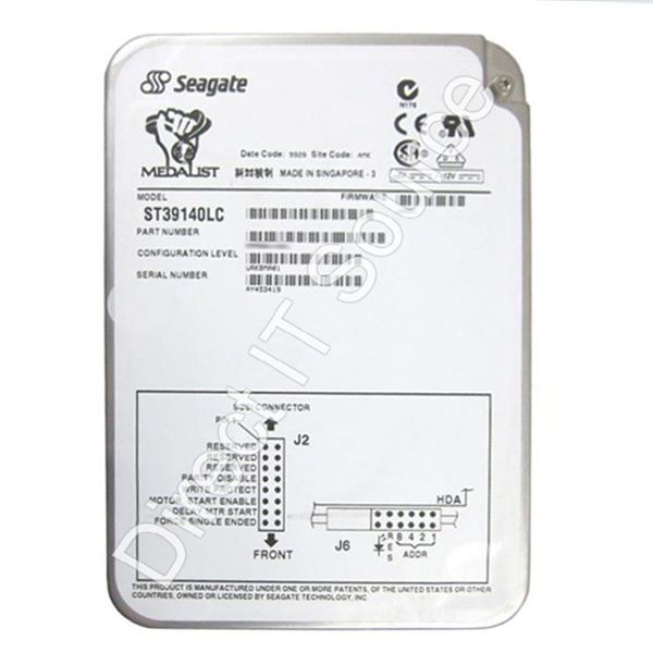 Seagate ST39140LC - 9.1GB 7.2K 80-PIN SCSI 3.5" 512MB Cache Hard Drive