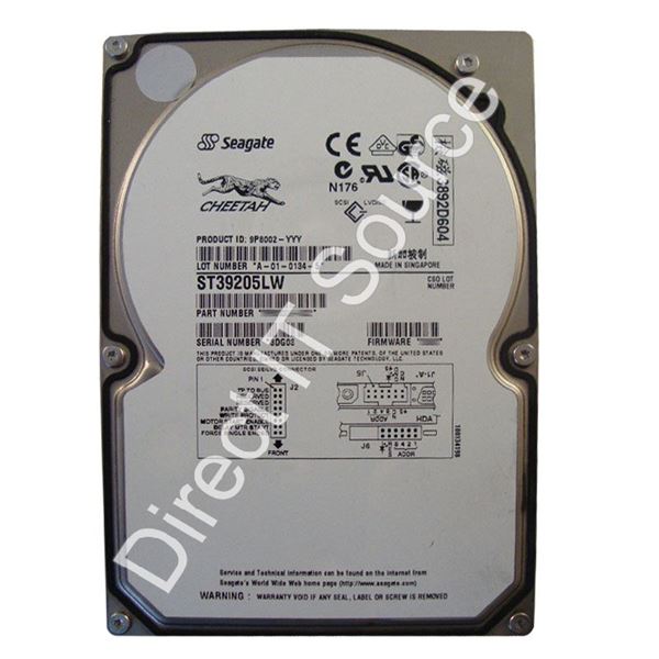 Seagate ST39205LW - 9.17GB 10K 68-PIN Ultra-160 SCSI 3.5" 4MB Cache Hard Drive