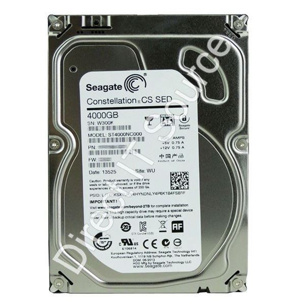 Seagate ST4000NC000 - 4TB 5.9K SATA 6.0Gbps 3.5" 64MB Cache Hard Drive