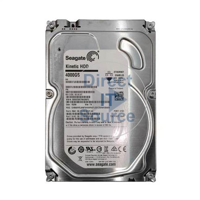 Seagate ST4000NK0001 - Kinetic 4TB 5900RPM 3.5Inch SATA 64MB Hard Drive