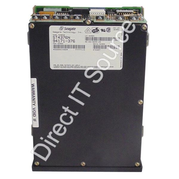 Seagate ST4376N - 376MB 3.6K 50-PIN SCSI 5.25" 32KB Cache Hard Drive