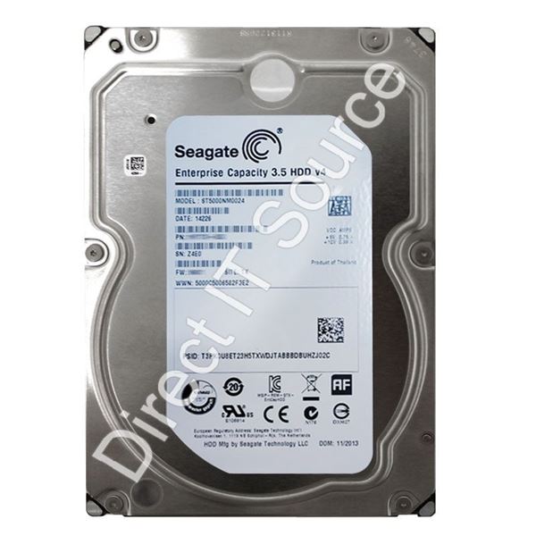 Seagate ST5000NM0024 - 5TB 7.2K SATA 6.0Gbps 3.5" 128MB Cache Hard Drive