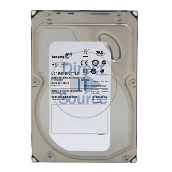 Seagate ST500NM0001 - 500GB 7.2K SAS 6.0Gbps 3.5" 64MB Cache Hard Drive