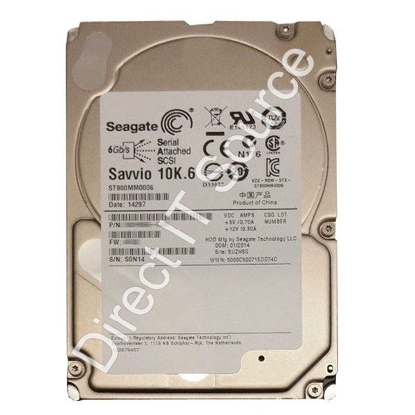 Seagate ST900MM0006 - 900GB 10K SAS 6.0Gbps 2.5" 64MB Cache Hard Drive