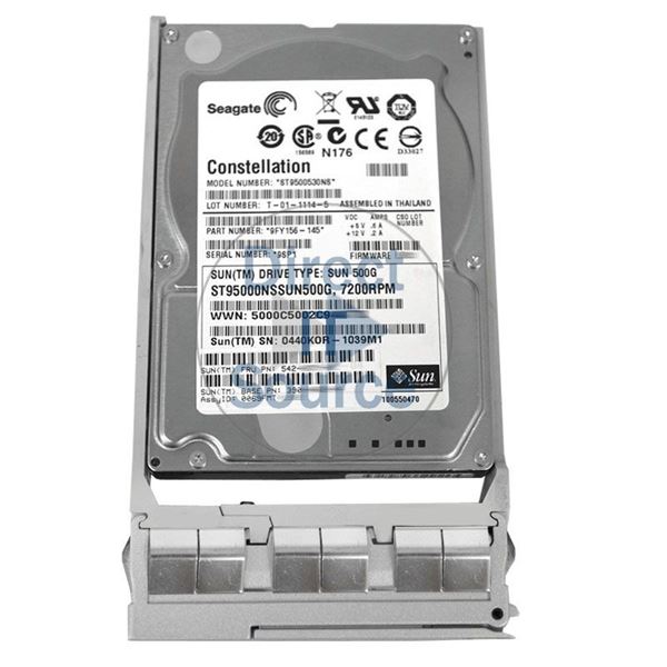Sun ST95000NSSUN500G - 500GB 7.2K SATA 2.5Inch Hard Drive