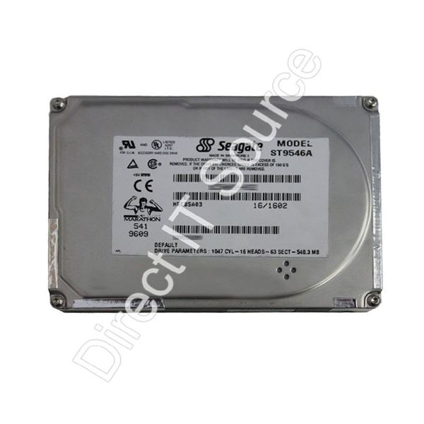 Seagate ST9546A - 540.3MB 4.5K ATA/IDE 2.5" 120KB Cache Hard Drive