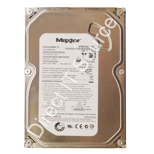 Seagate STM3160815AS - 160GB 7.2K SATA 3.0Gbps 3.5" 8MB Cache Hard Drive