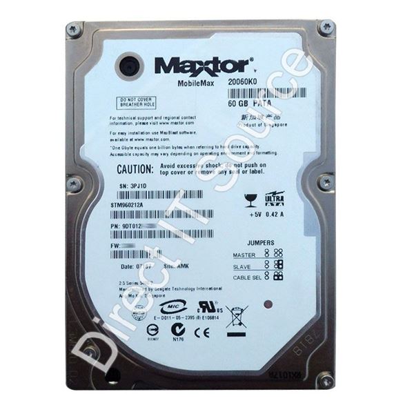 Seagate STM960212A - 60GB 5.4K Ultra-ATA/100 2.5" 2MB Cache Hard Drive
