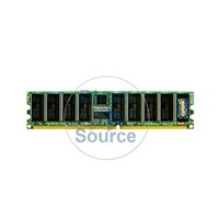Transcend TS128MDR72V4J - 1GB DDR PC-3200 ECC Registered 184-Pins Memory