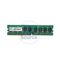Transcend TS128MLQ72V5J - 1GB DDR2 PC2-4200 ECC Unbuffered Memory