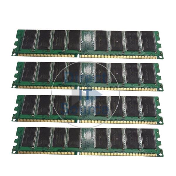 Transcend TS1GCQ2170 - 1GB 4x256MB DDR PC-1600 ECC Registered 184-Pins Memory