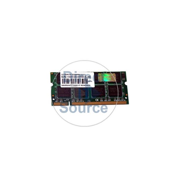 Transcend TS1GHP890B - 1GB DDR PC-2700 Non-ECC Unbuffered 200-Pins Memory