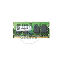 Transcend TS1GIB3844 - 1GB DDR2 PC2-4200 Non-ECC Unbuffered 200-Pins Memory