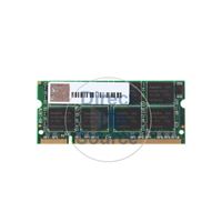 Transcend TS1GIB9834 - 1GB DDR PC-2700 Non-ECC Unbuffered 200-Pins Memory