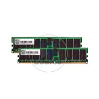 Transcend TS1GNE011 - 1GB 2x512MB DDR2 PC2-3200 ECC Registered 240-Pins Memory