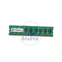 Transcend TS256MLQ72V5U - 2GB DDR2 PC2-4200 ECC Unbuffered Memory