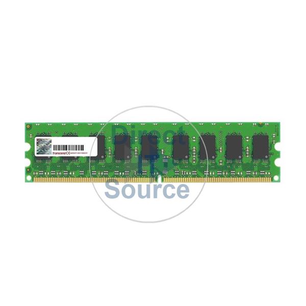 Transcend TS2GCQ2806 - 2GB DDR2 PC2-5300 ECC Unbuffered 240-Pins Memory