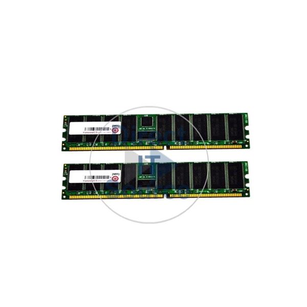 Transcend TS2GNE184 - 2GB 2x1GB DDR PC-2100 ECC Registered 184-Pins Memory