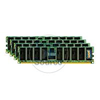 Transcend TS4GFJ450 - 4GB 4x1GB DDR PC-1600 ECC Registered 184-Pins Memory