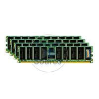 Transcend TS4GNE9910 - 4GB 4x1GB DDR PC-2100 ECC Registered 184-Pins Memory
