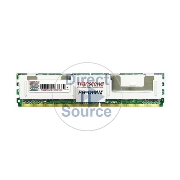 Transcend TS512MAPMACP6-T - 512MB DDR2 PC2-5300 ECC Fully Buffered 240-Pins Memory