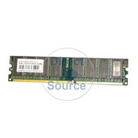 Transcend TS64MLD64V4F - 512MB DDR2 PC2-3200 Non-ECC Unbuffered 184-Pins Memory