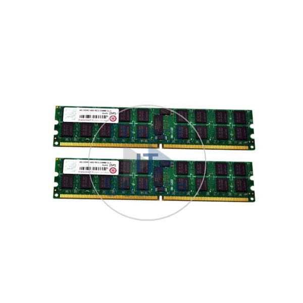 Transcend TS8GIB5145 - 8GB 2x4GB DDR2 PC2-3200 ECC Registered 240-Pins Memory