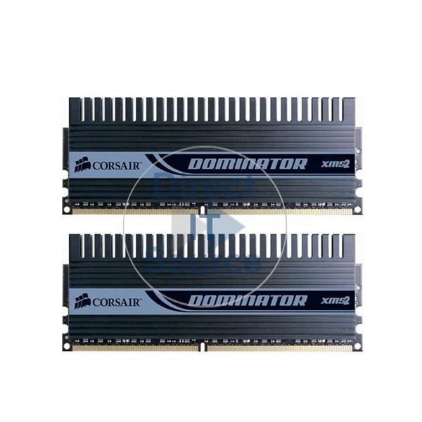 Corsair TWIN2X2048-6400C3DF - 2GB 2x1GB DDR2 PC2-6400 Non-ECC Unbuffered 240-Pins Memory