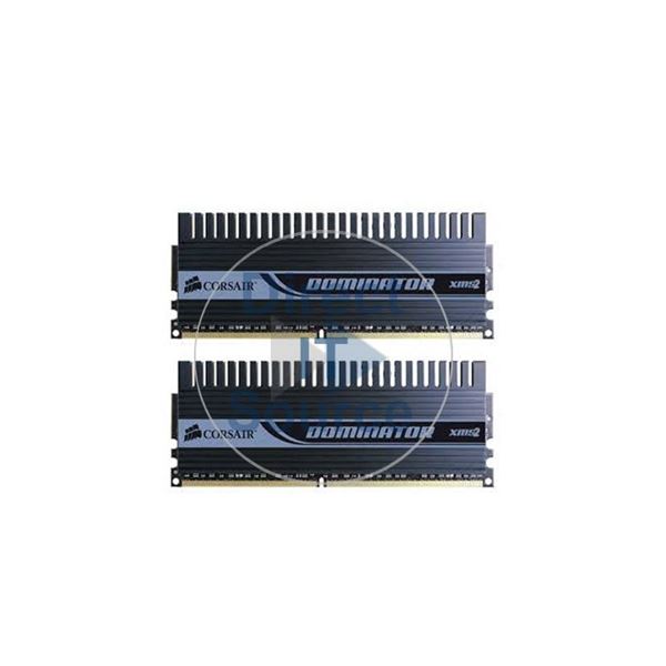 Corsair TWIN2X2048-8500C5D - 2GB 2x1GB DDR2 PC2-8500 Non-ECC Unbuffered 240-Pins Memory