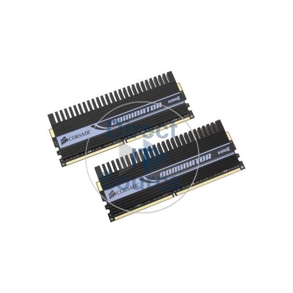 Corsair TWIN2X2048-8500C5DF - 2GB 2x1GB DDR2 PC2-8500 Non-ECC Unbuffered 240-Pins Memory