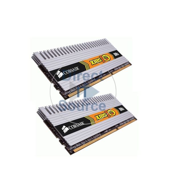 Corsair TWIN3X4096-1600C7DHXIN - 4GB 2x2GB DDR3 PC3-12800 Non-ECC Unbuffered 240-Pins Memory